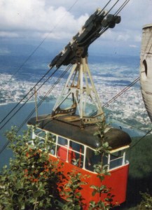 Le téléphérique de Veyrier-du-Lac